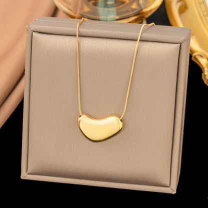 Women's Titanium Steel Heart Necklace – product view 48