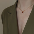 Love Heart Collar Necklace