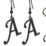 Personalized Initial Letter Earrings – product view 57