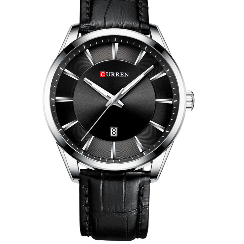 Mens Round Calendar Watch – product view 6