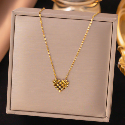 Women's Titanium Steel Heart Necklace – product view 23
