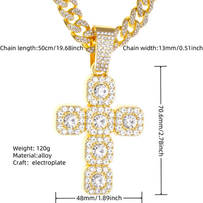 Cuban Chain Necklace Pendant – product view 10