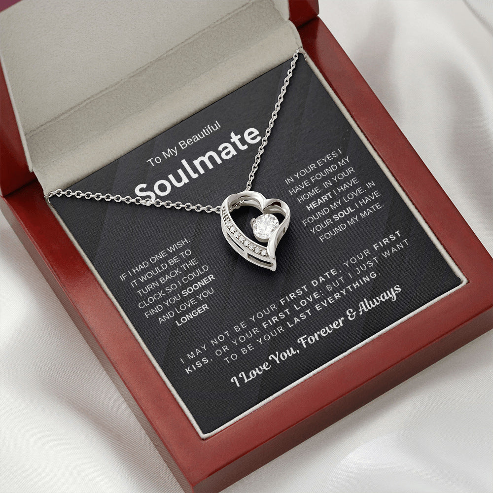 Crystal Pendant Necklace – product view 10