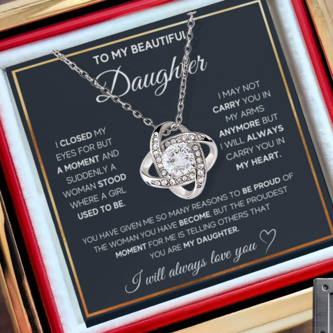 Women's Friendship Clover Necklace – product view 10