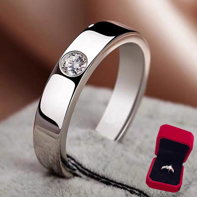 Crystal-style Ring for Wedding Ceremony – product view 7