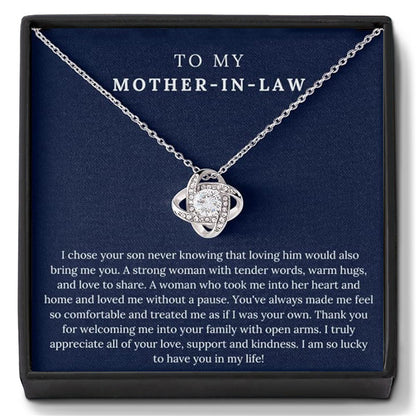 Rotating Four-leaf Clover Crystal Necklace – product view 7
