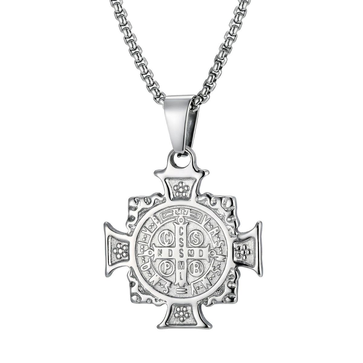 Cross Pendant Necklace – product view 2