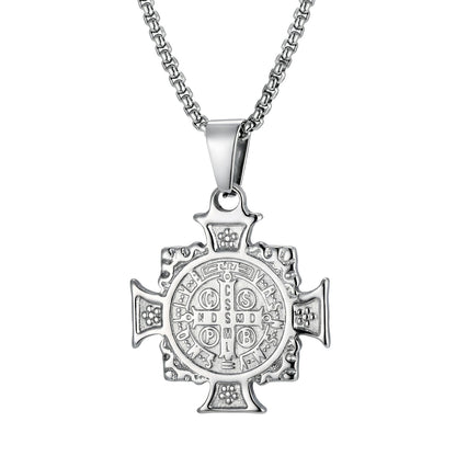 Cross Pendant Necklace – product view 2