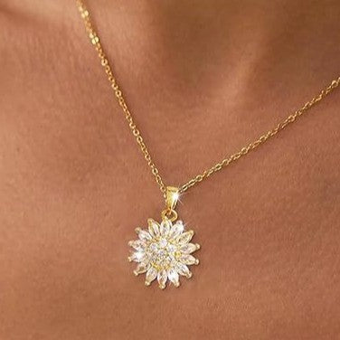 Sunflower Necklace – product view 5