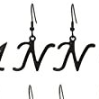 Personalized Initial Letter Earrings – product view 70