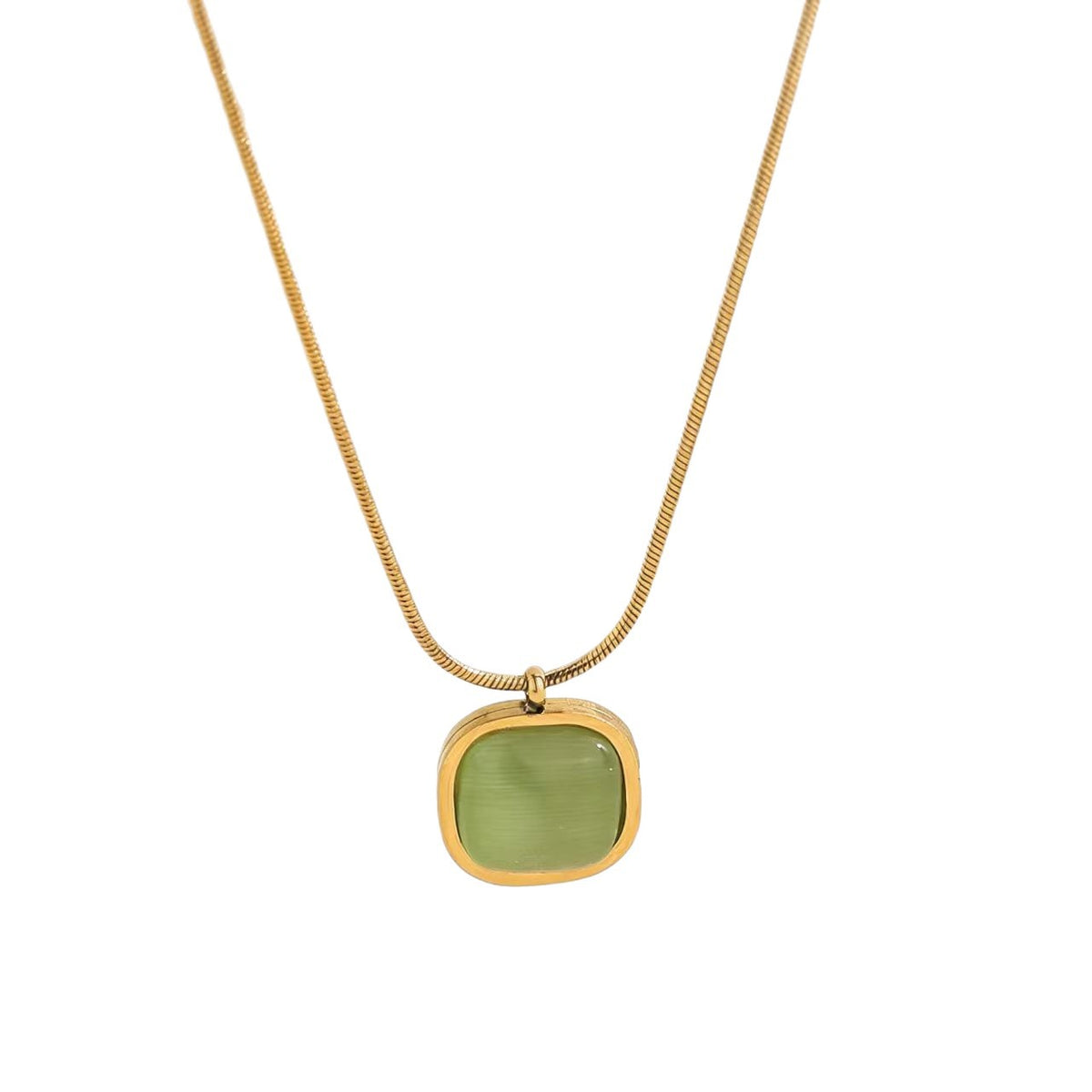 Square Pendant Necklace – product view 4
