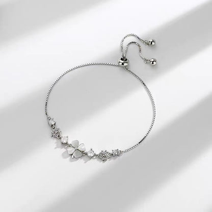 Classic Bracelet – Mixed materials (metal alloy – product view 7