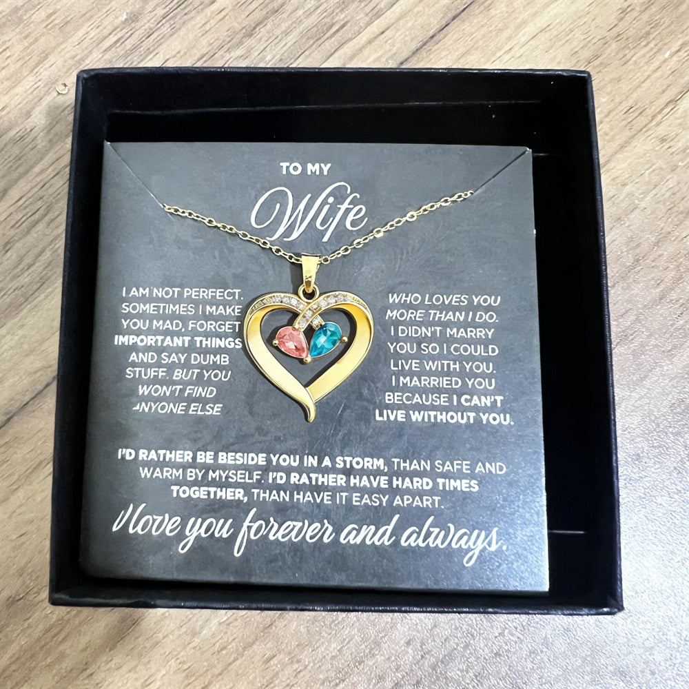 Heart-shaped Necklace – product view 17