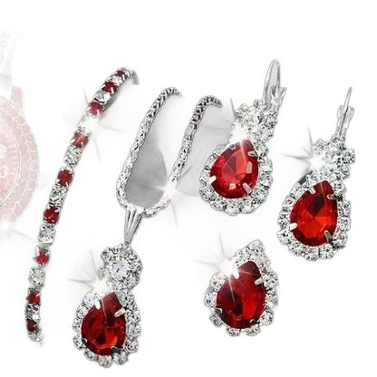 Crystal-Accent Jewelry Set – product view 3
