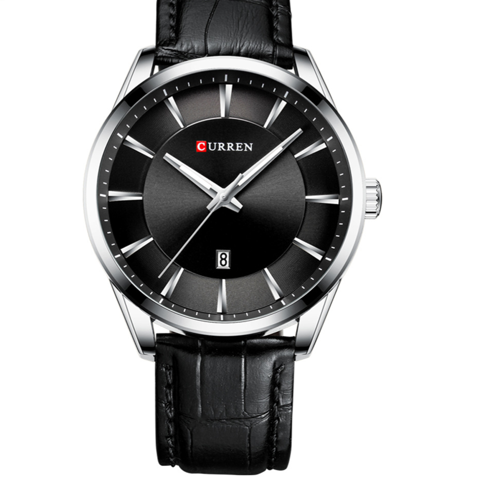 Mens Round Calendar Watch – product view 2