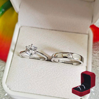 Crystal-style Ring for Wedding Ceremony – product view 5