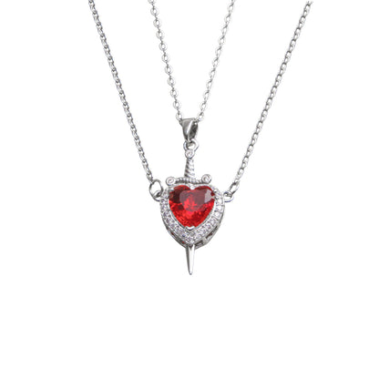 Heart Arrow Necklace – product view 4