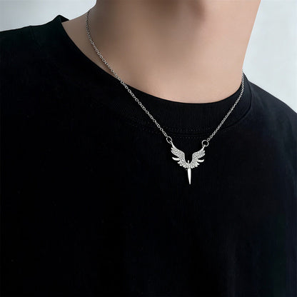 Angel Wing Three-Piece Jewelry Set – product view 2