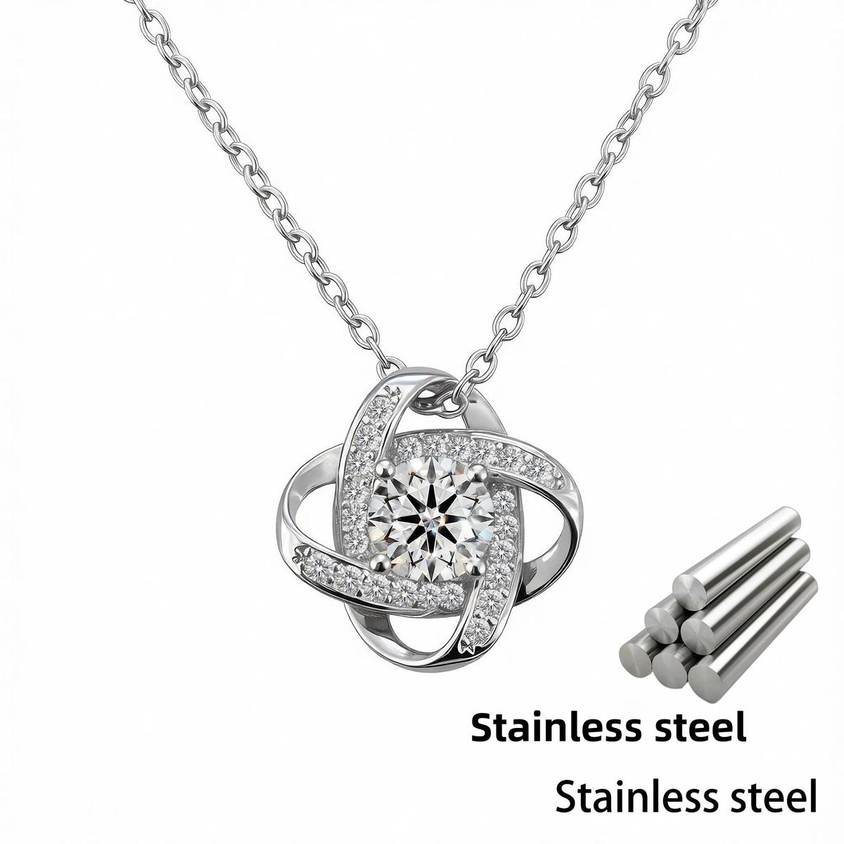 Women's Friendship Clover Necklace – product view 7