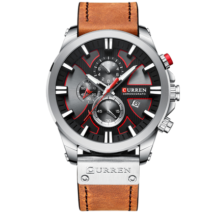 Mens Round Business Watch Calendar – product view 3
