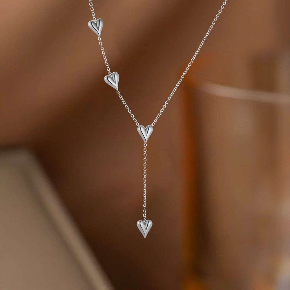 Women's Titanium Steel Heart Necklace – product view 66