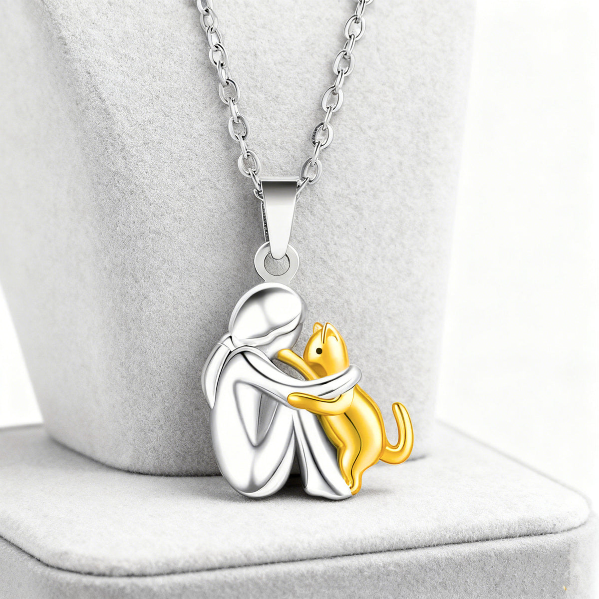 Simple Dress Women's Personalized Necklace – product view 1