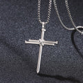 Minimalist Stainless Steel Cross Necklace