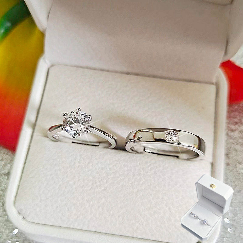 Crystal-style Ring for Wedding Ceremony – product view 6