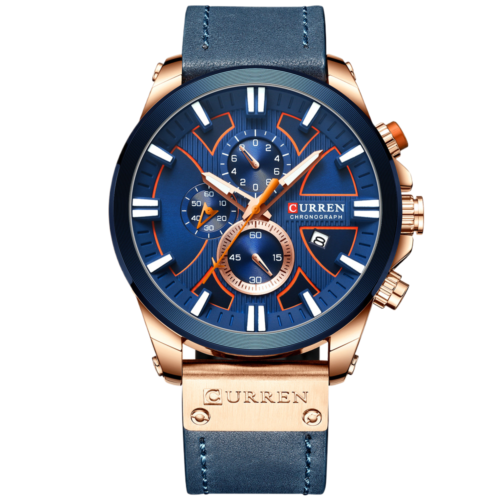 Mens Round Business Watch Calendar – product view 8