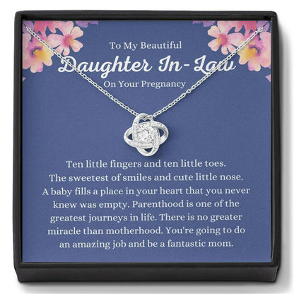 Rotating Four-leaf Clover Crystal Necklace – product view 1