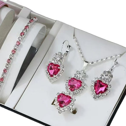 Crystal-Accent Jewelry Set – product view 2
