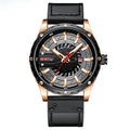 Curren Men's Calendar Leather Watch – Style 2