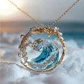Wave Design Jewelry Set