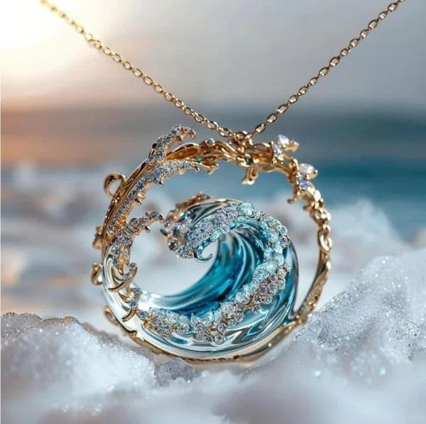 Wave Design Jewelry Set – product view 1