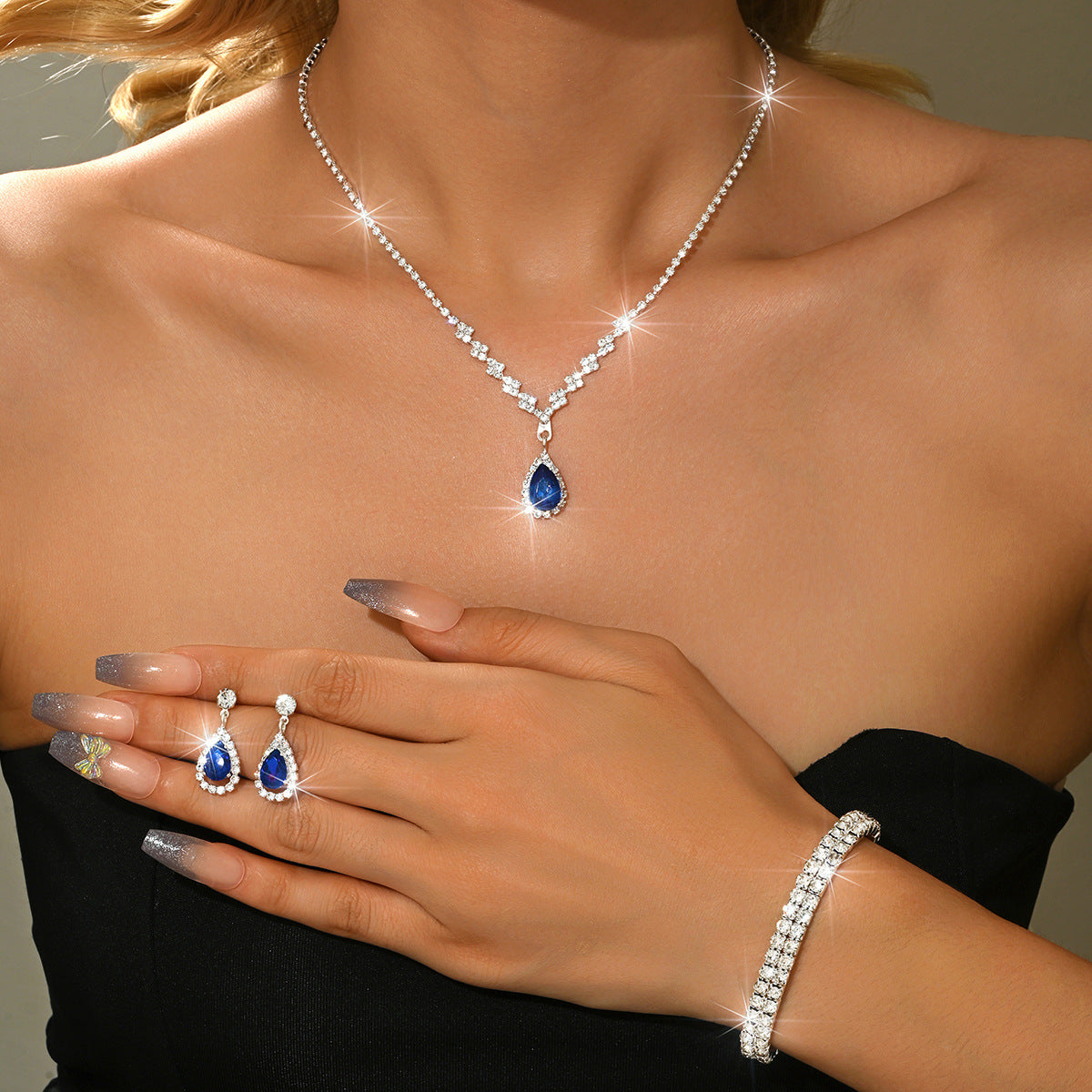 Water Drop Jewelry Set – product view 23