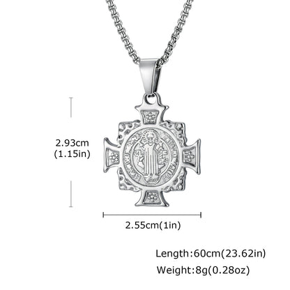 Cross Pendant Necklace – product view 6