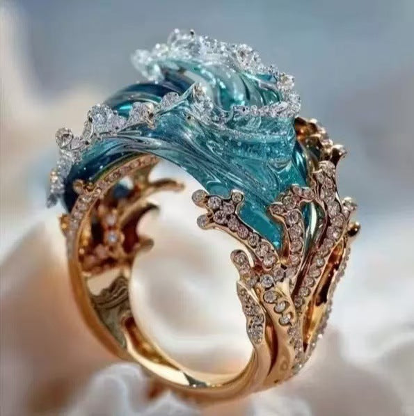Wave Design Jewelry Set – product view 10