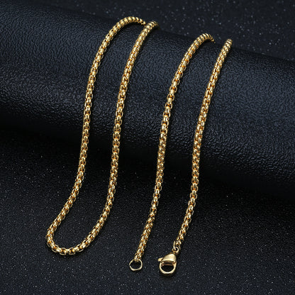 Egyptian Ankh Cross Stainless Steel Necklace – product view 8