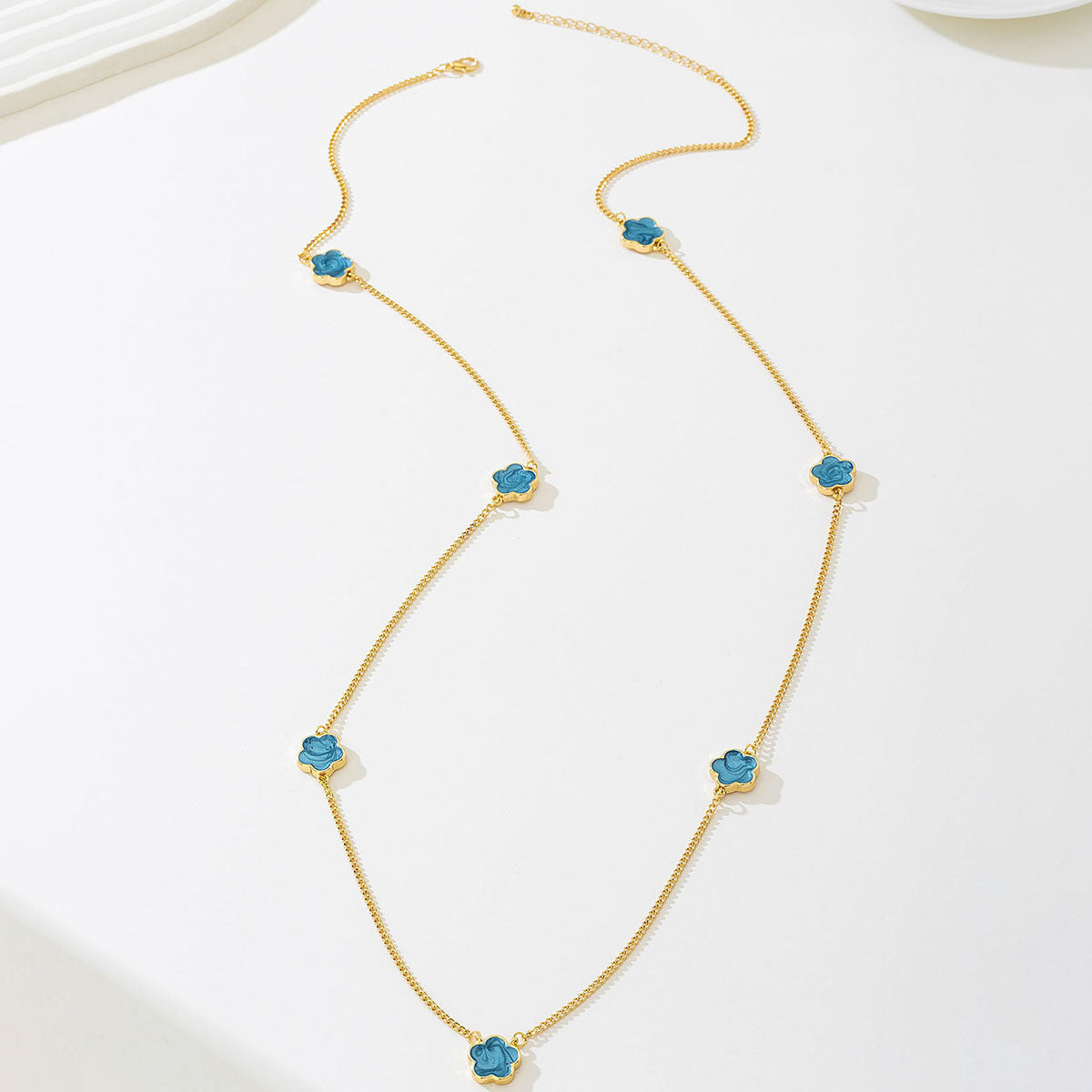 Women's Long Pendant Necklace – product view 13