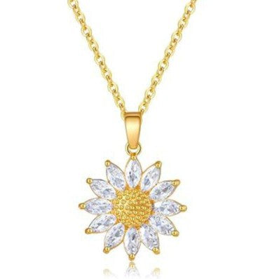 Sunflower Necklace – product view 4