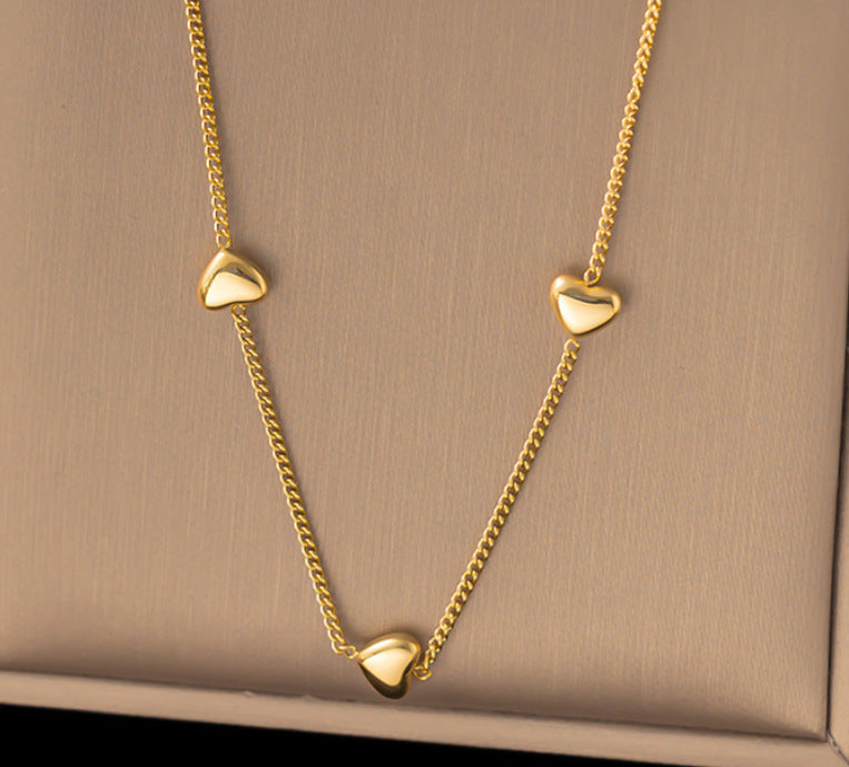 Women's Titanium Steel Heart Necklace – product view 77