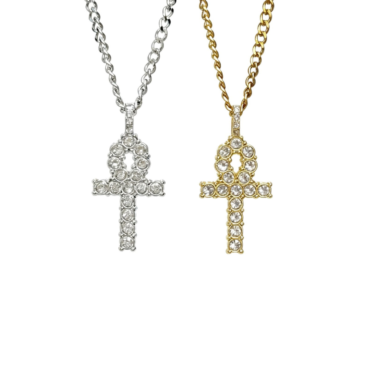 Cross-shaped Key Necklace – product view 2