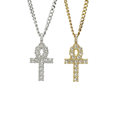 Cross-shaped Key Necklace – product view 2