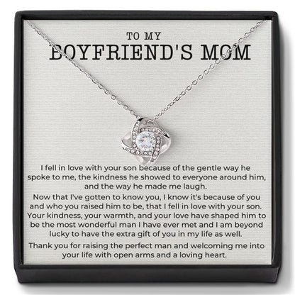 Rotating Four-leaf Clover Crystal Necklace – product view 10